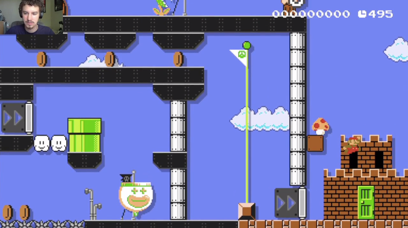 Illustration for article titled I've Spent Two Days Trying To Escape This Hellish Mario Maker Maze